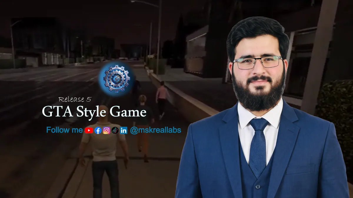 GTA Style New Input System Game - Unity open-world action game prototype